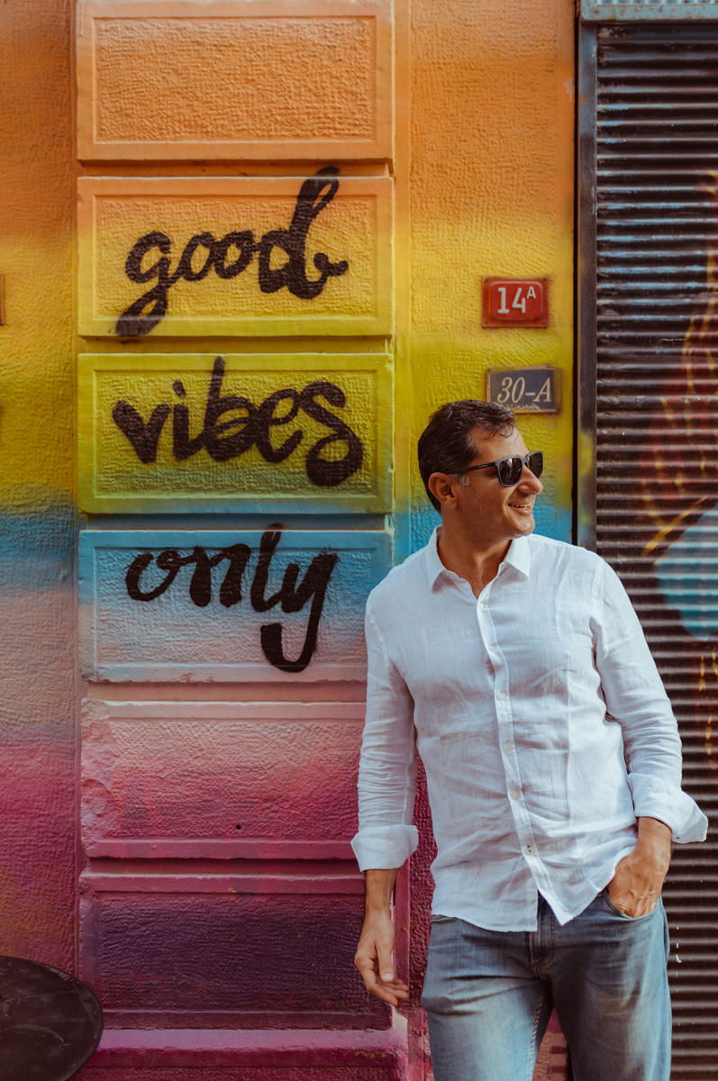 Balat street view portrait