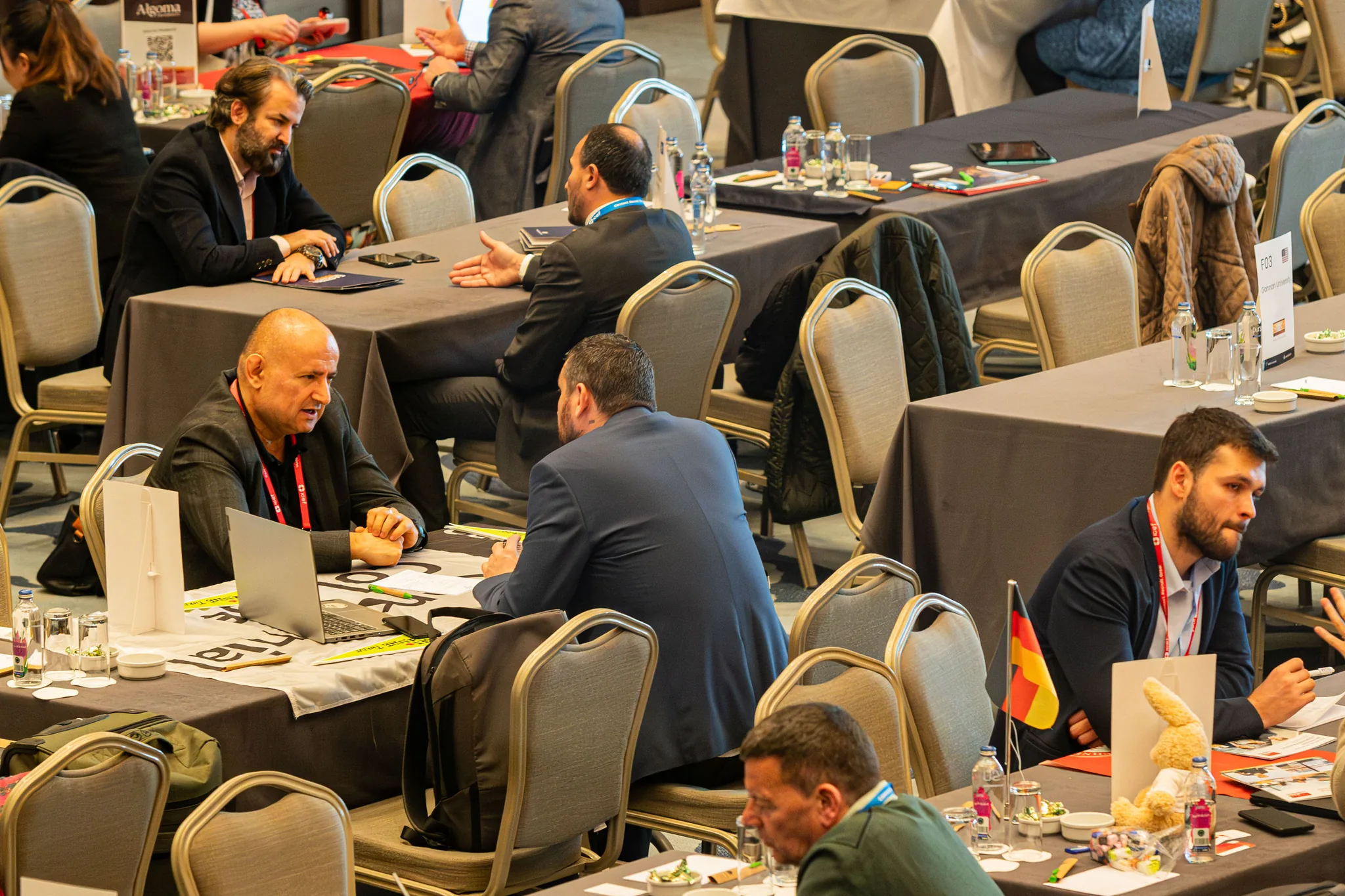 Attendees in the conference hall at an Istanbul event