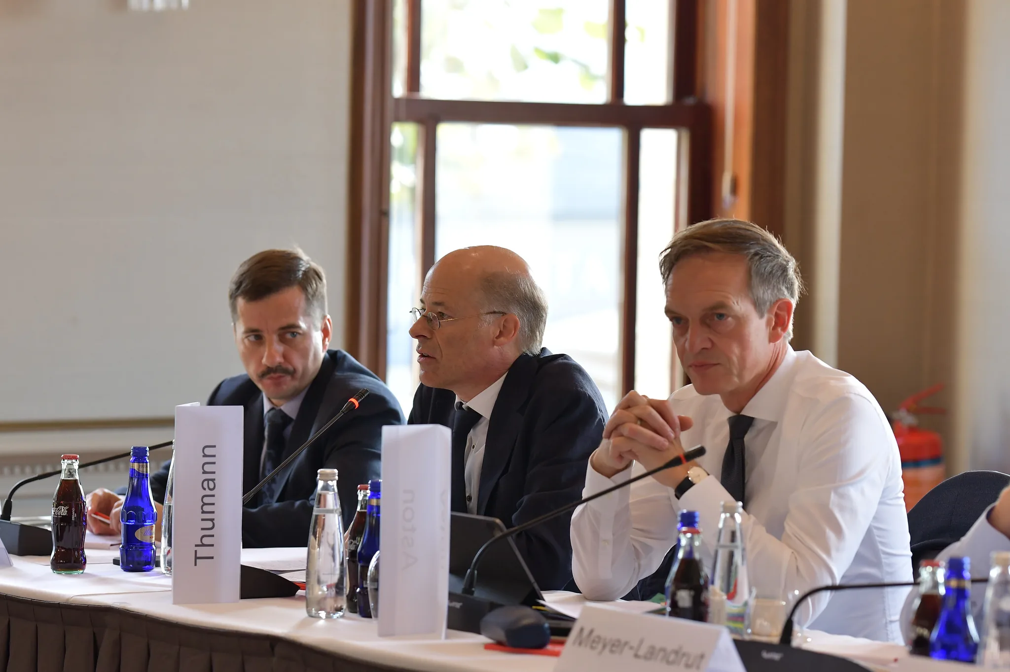 Panellists answering questions at an Istanbul conference