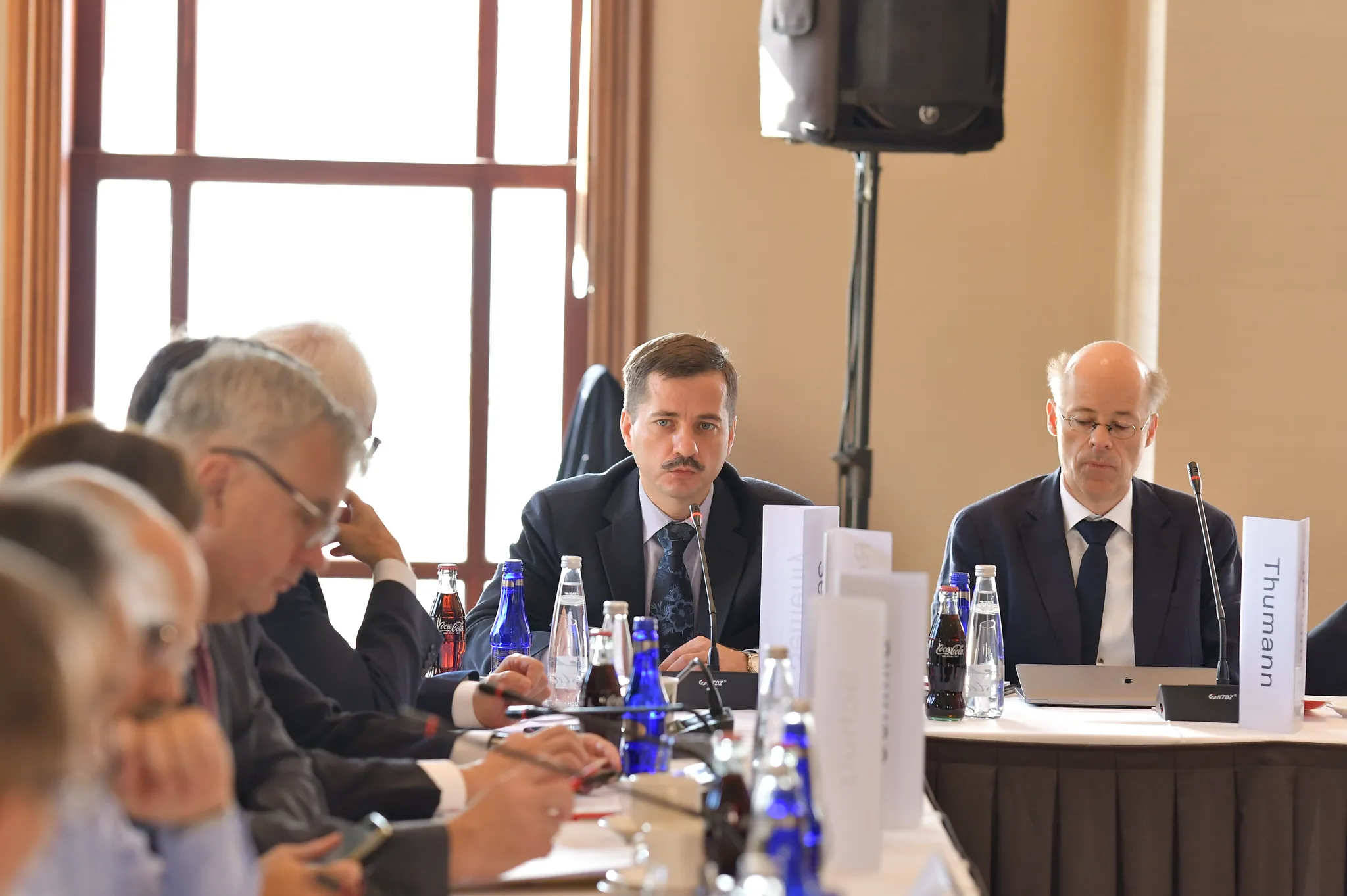 Speaker addressing delegates from the keynote stage in Istanbul