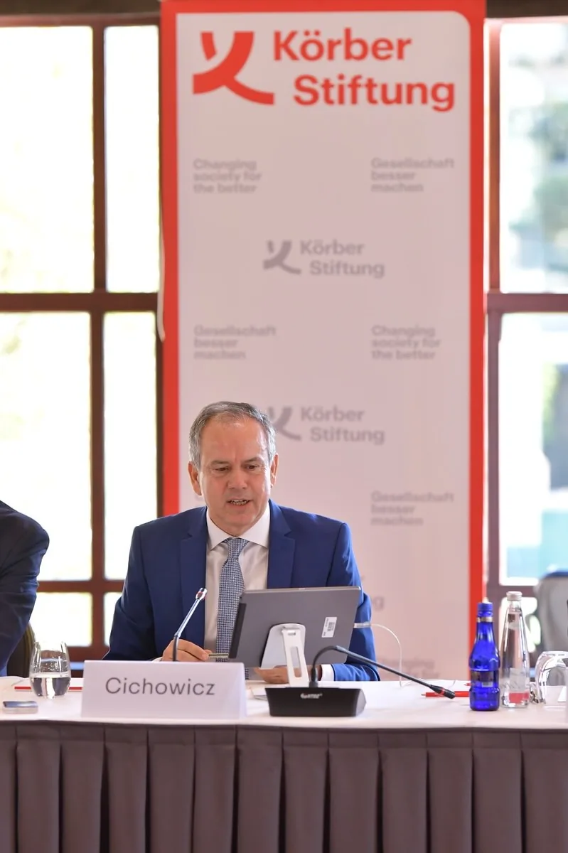 Panel session in progress at an Istanbul business conference