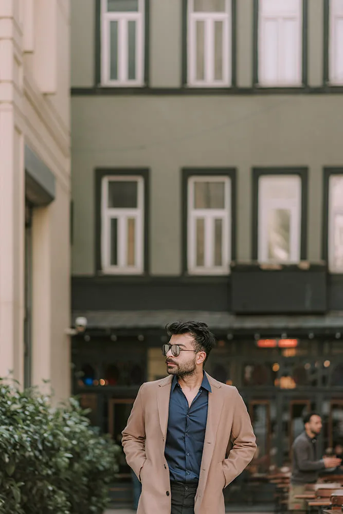Portrait on the colorful streets of Balat, Istanbul